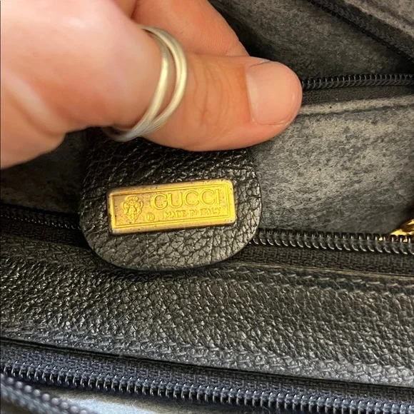 Gucci Blue and Cream Crossbody Bag - Picture 15 of 16